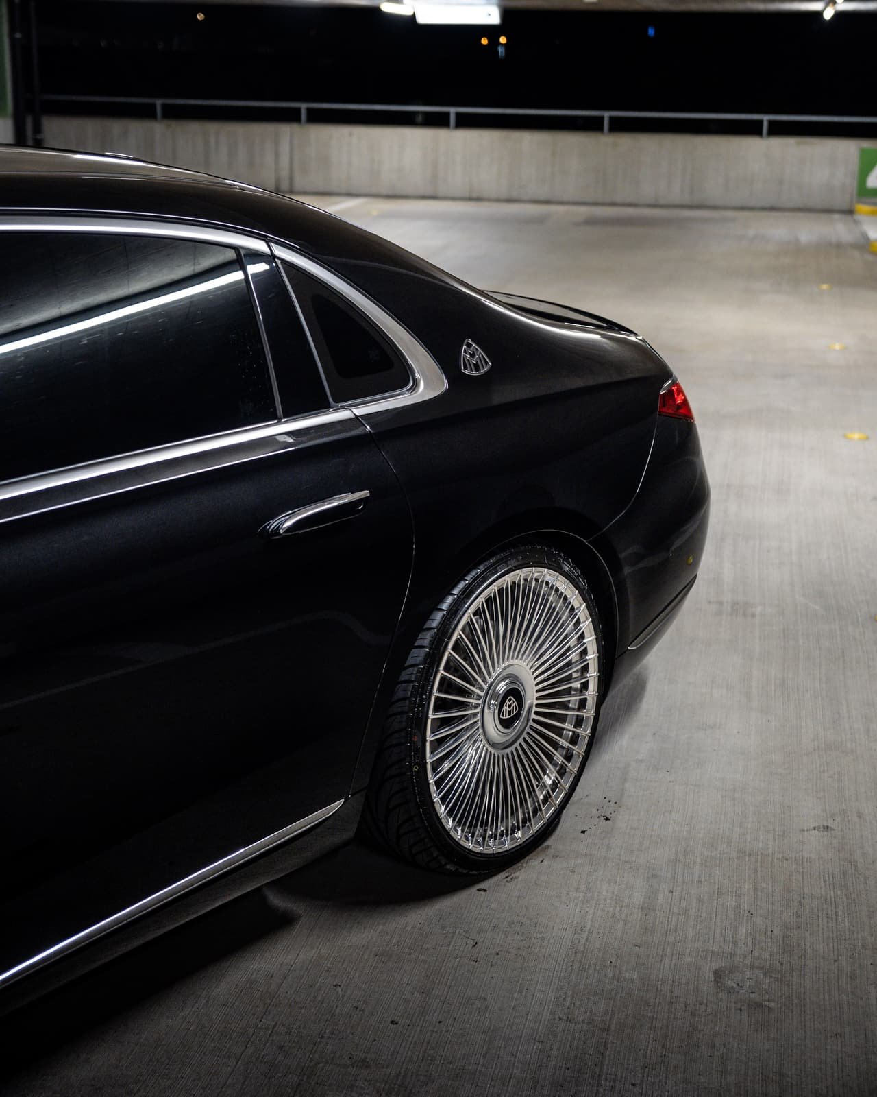 Jante Maybach 21 pouces, finition chrome